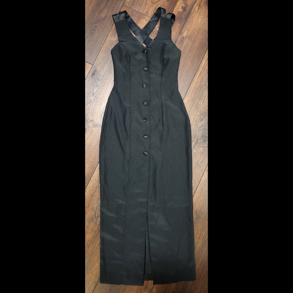 Elegant 90s VTG Dress - Picture 9 of 15